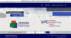 Desktop Screenshot of concorsopianisticoverona.com