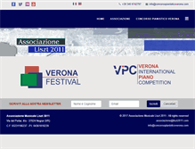 Tablet Screenshot of concorsopianisticoverona.com